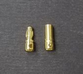 OSE 3.5mm Gold Plated Bullet Connectors