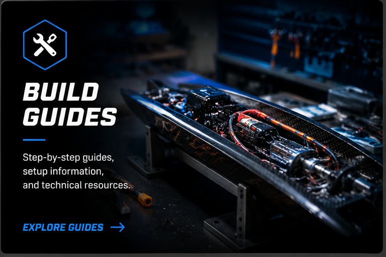 Build Guides — step-by-step guides, setup information, and technical resources