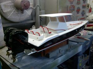 rc boat outboard motor