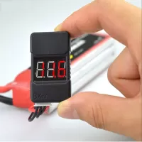 Lipo cell voltage tester and low voltage alarm