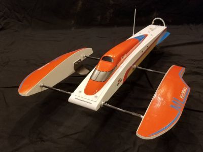 outrigger rc boat