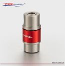 Stainless steel coupler : 4mm x 4mm for RC boat